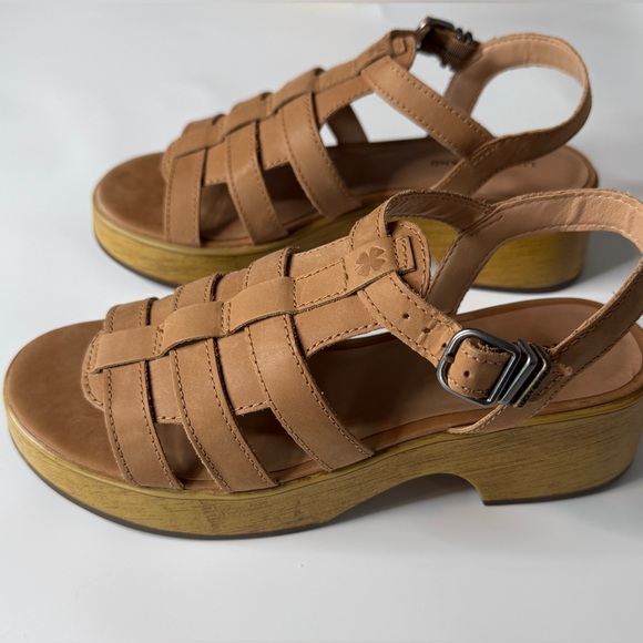 Lucky Brand - Genuine Leather Jemimmy Platform Sandals - Picture 3 of 9